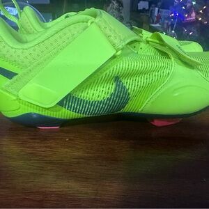 Nike Bright Yellow Cycling shoes